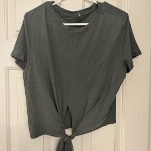 Lululemon Olive Shirt